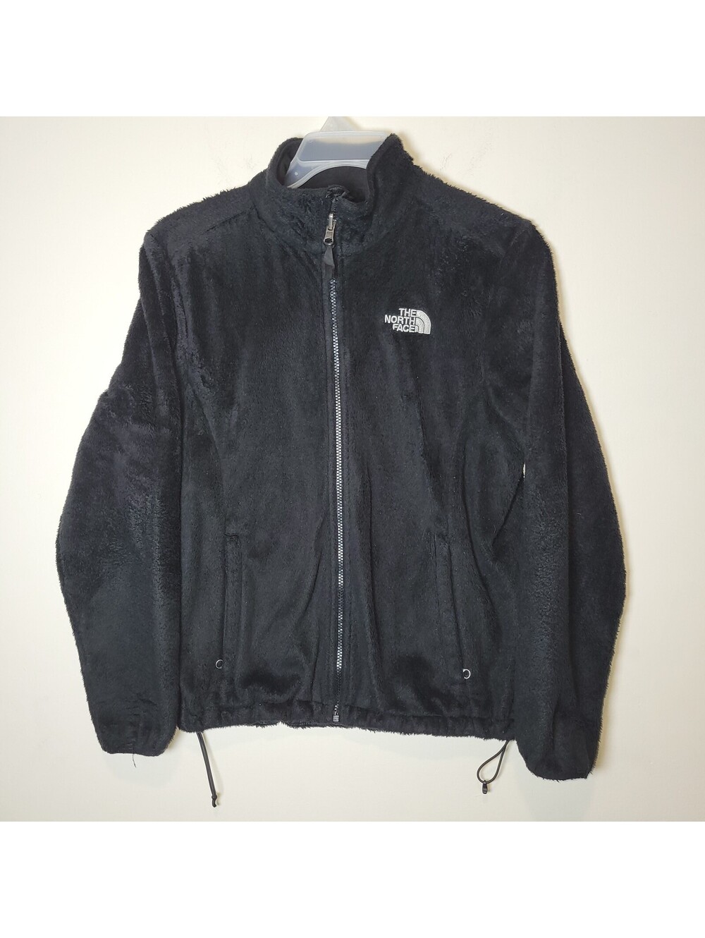 The North Face Women's Black Full Zip Fleece Jacket Size M Medium Outdoor Coat